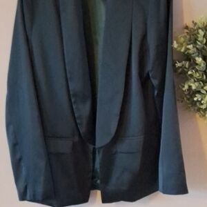 Elegant Elan Dark Green Blazer 12